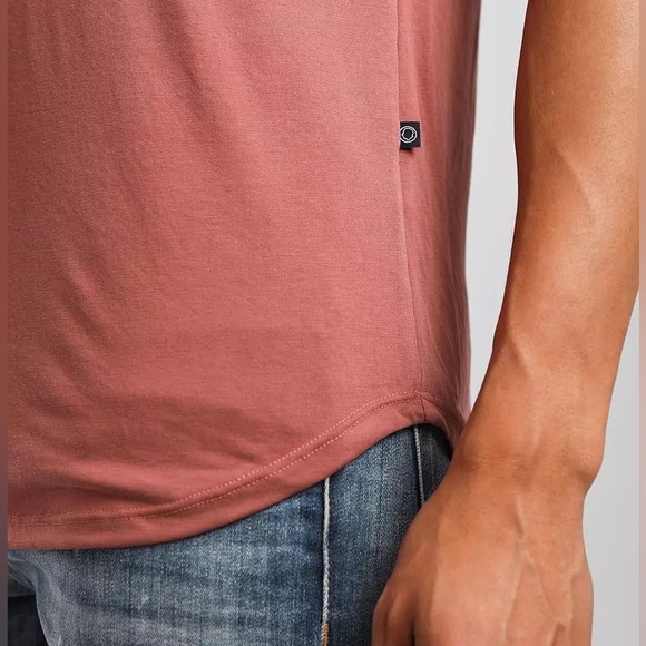 Long Body T-Shirt Rustic Dime Size XL - Picture 3 of 4